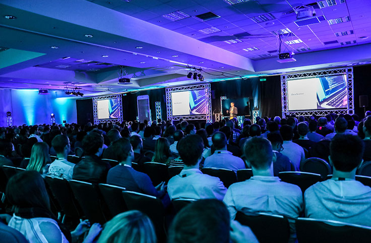 Corporate Event Lighting Installation