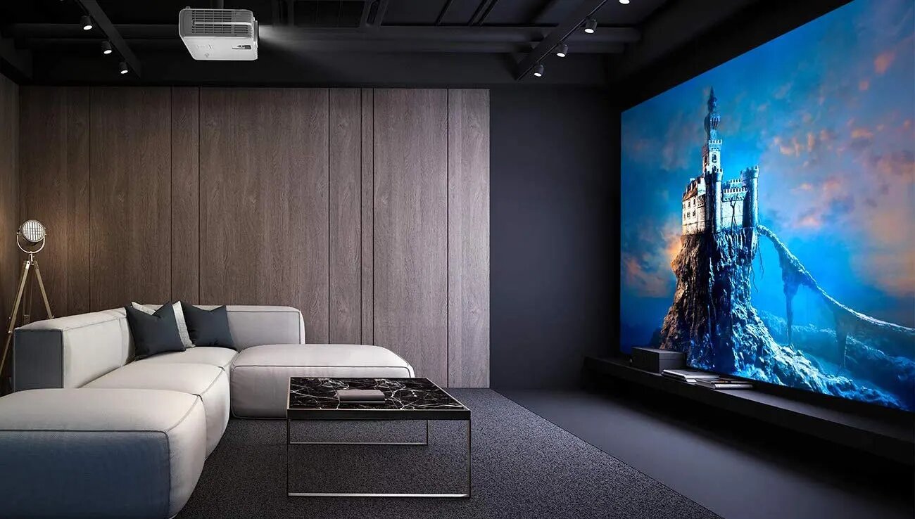 Home Theater Projector Installation