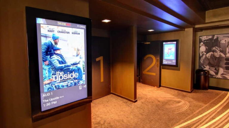 Movie Theater Digital Signage Installation Miami