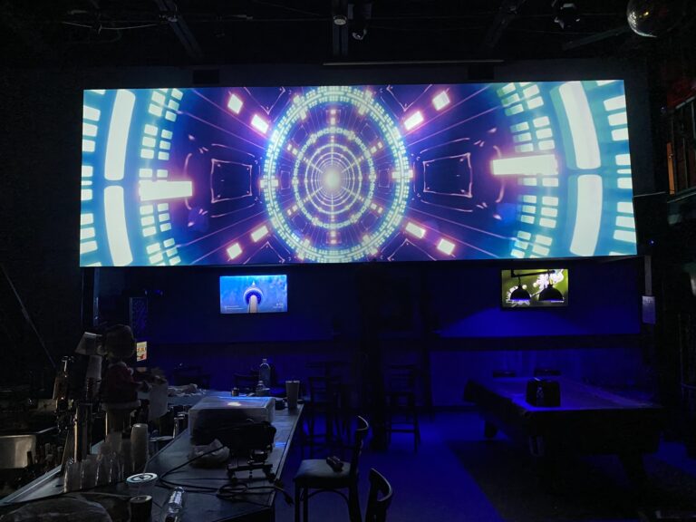 The Oriole Video Projector Installation
