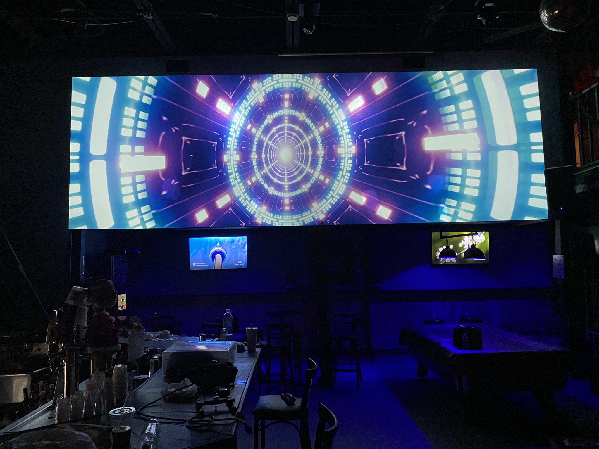 The Oriole Video Projector Installation